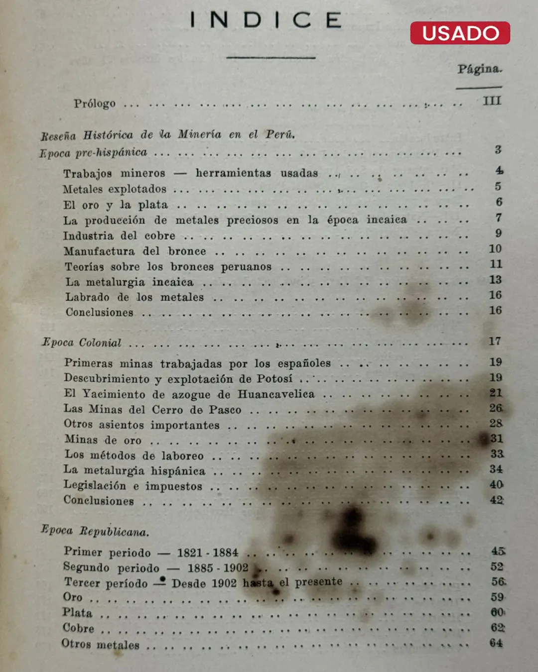 SÍNTESIS DE LA MINERÍA PERUANA EN EL CENTENARIO DE AYACUCHO (TOMO I) - Imagen 2