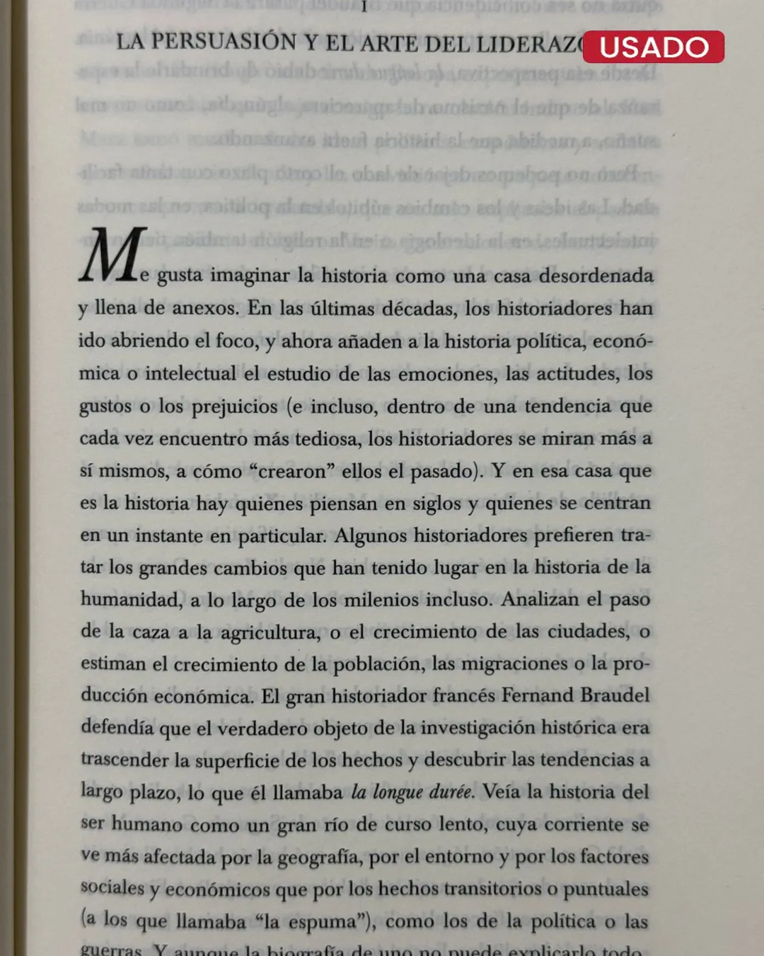 LAS PERSONAS DE LA HISTORIA; SOBRE LA PERSUASION Y EL ARTE DEL LIDERAZGO - Imagen 3