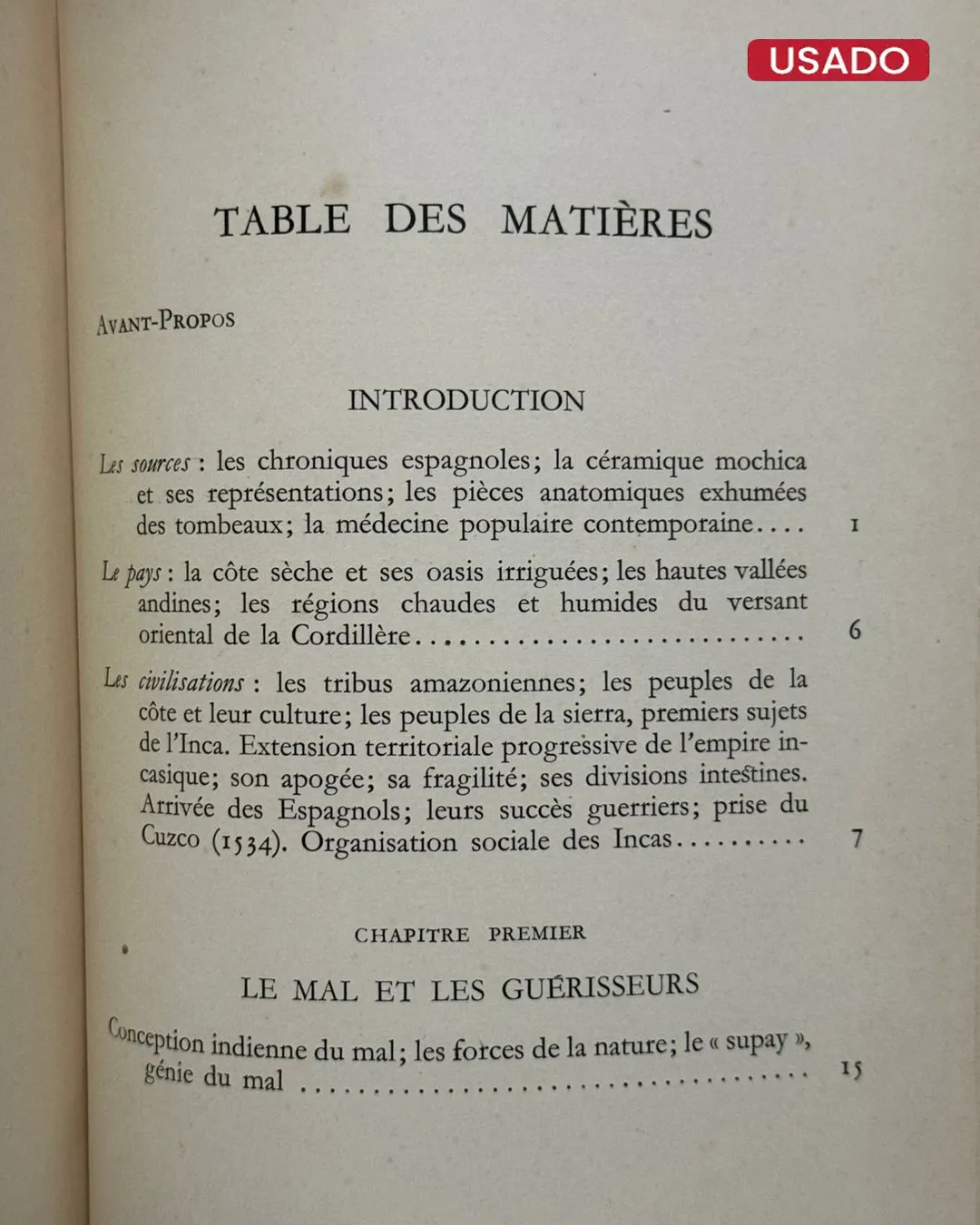 LA MEDECINE DANS L’ANCIEN PEROU (TEXTO EN FRANCES) - Imagen 4
