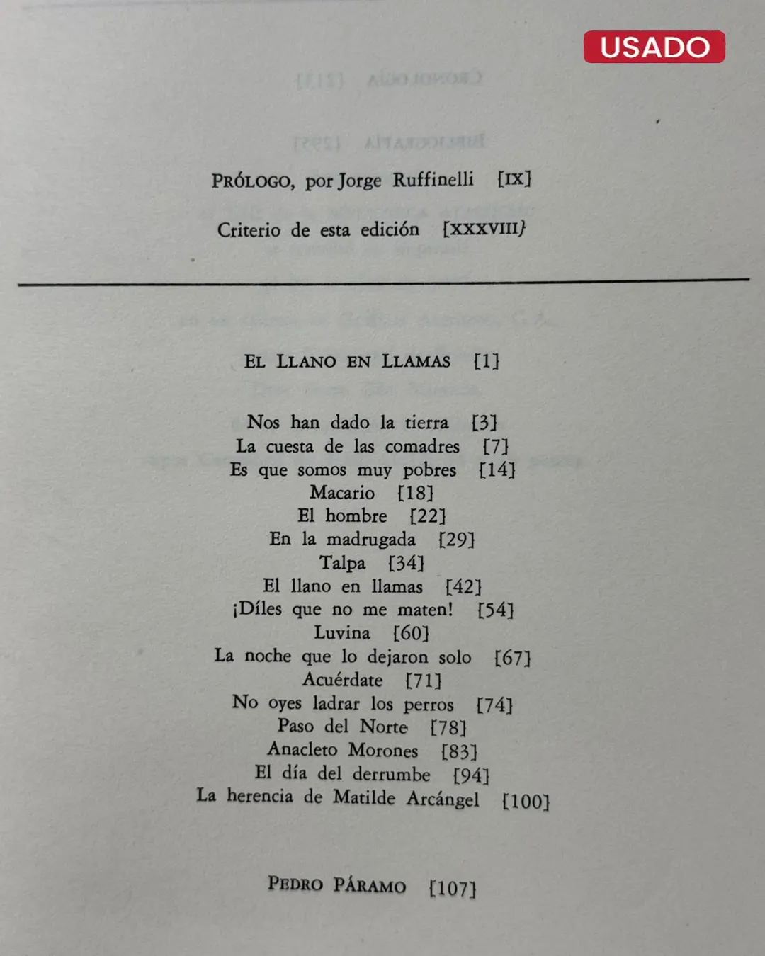 JUAN RULFO: OBRA COMPLETA - Imagen 2