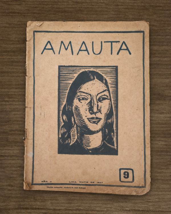 REVISTA AMAUTA ORIGINAL N° 9 (1927) – JOSÉ CARLOS MARIÁTEGUI