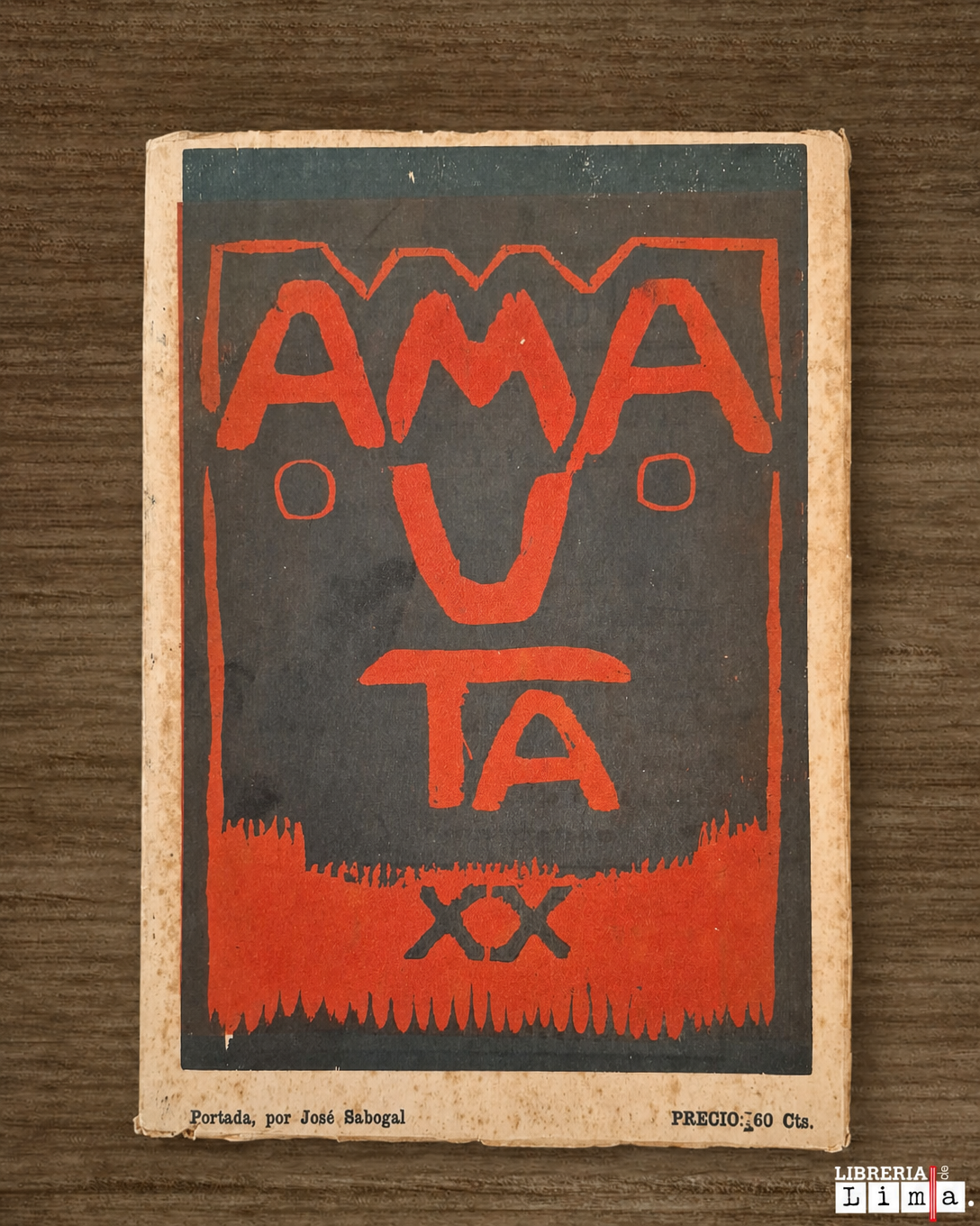 REVISTA AMAUTA ORIGINAL N° 20 (1929) – JOSÉ CARLOS MARIÁTEGUI