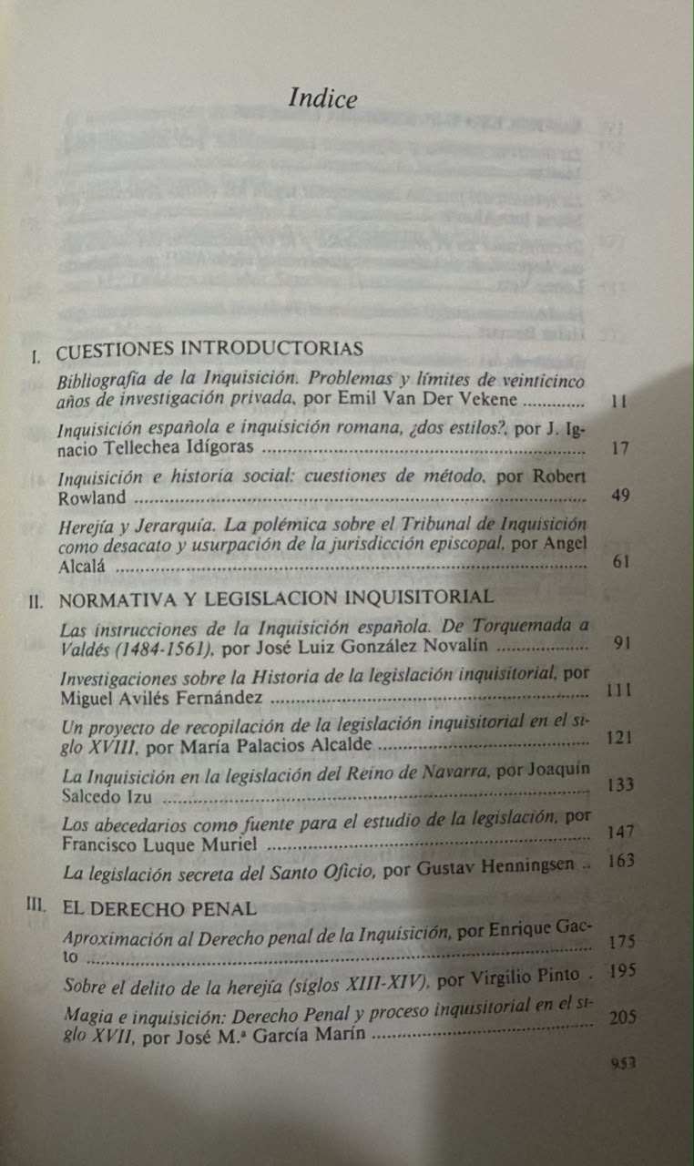 PERFILES JURIDICOS DE LA INQUISICION ESPAÑOLA - Imagen 2