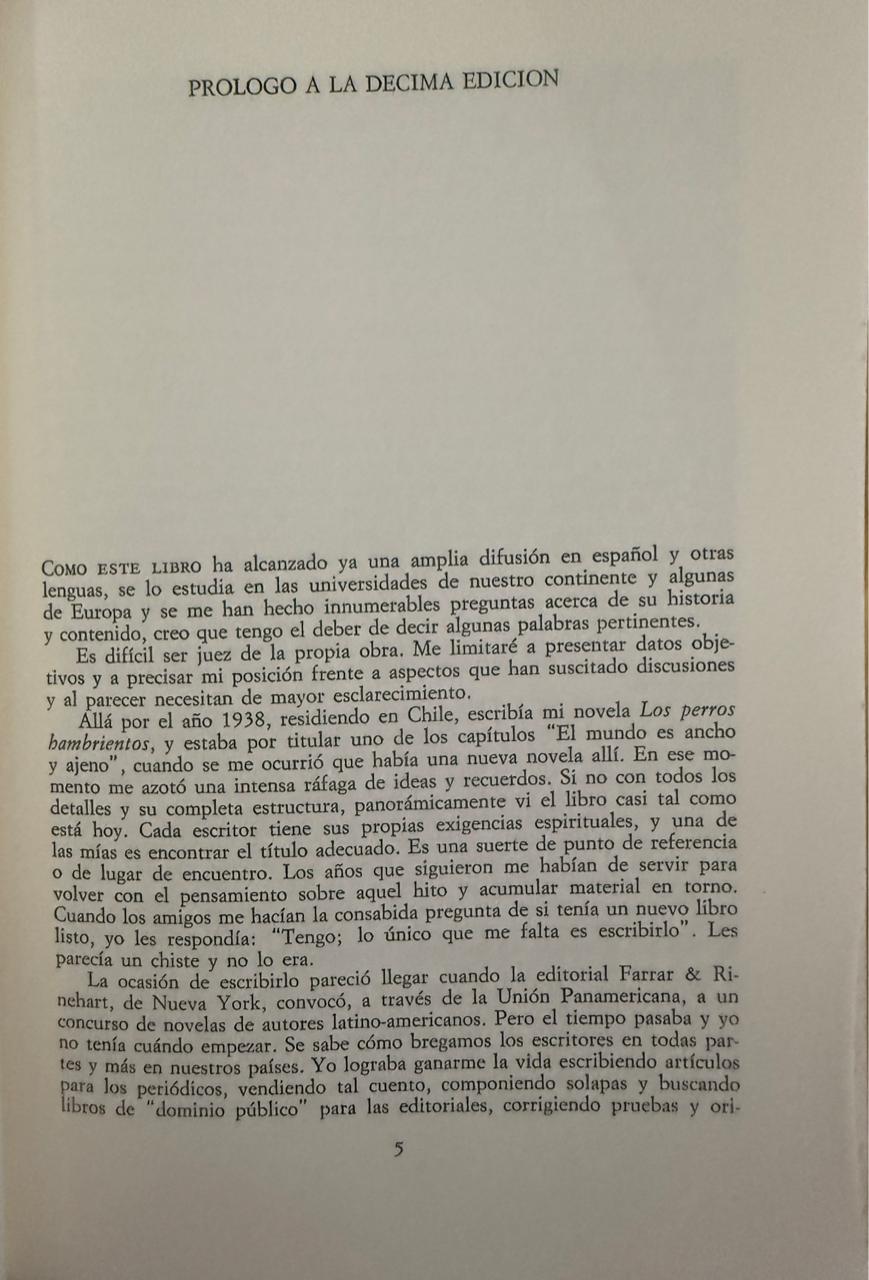 EL MUNDO ES ANCHO Y AJENO - Imagen 2