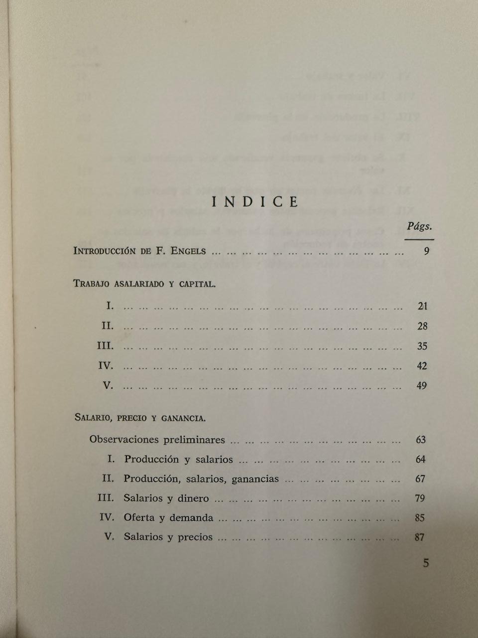 TRABAJO ASALARIADO Y CAPITAL - SALARIO, PRECIO Y GANACIA - Imagen 2