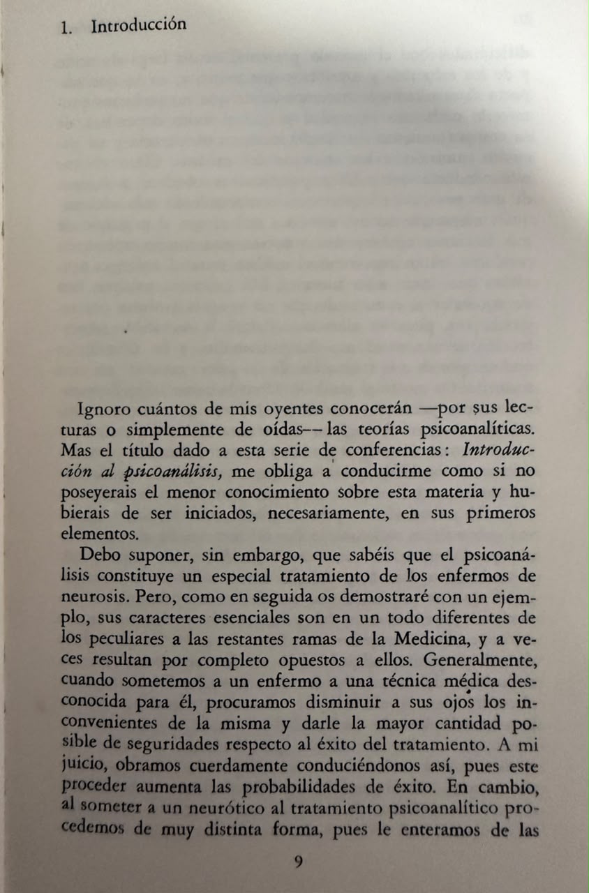 INTRODUCCIÒN AL PSICOANALISIS - Imagen 3