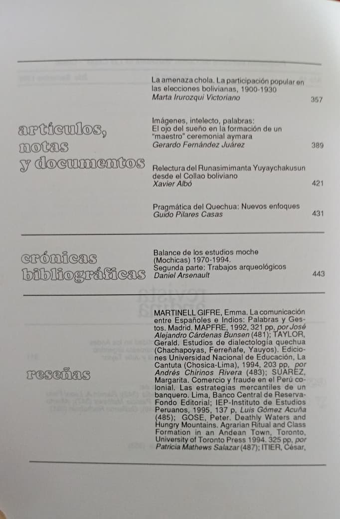 REVISTA ANDINA AÑO 13 - Nº 2, DICIEMBRE 1995 - Imagen 2