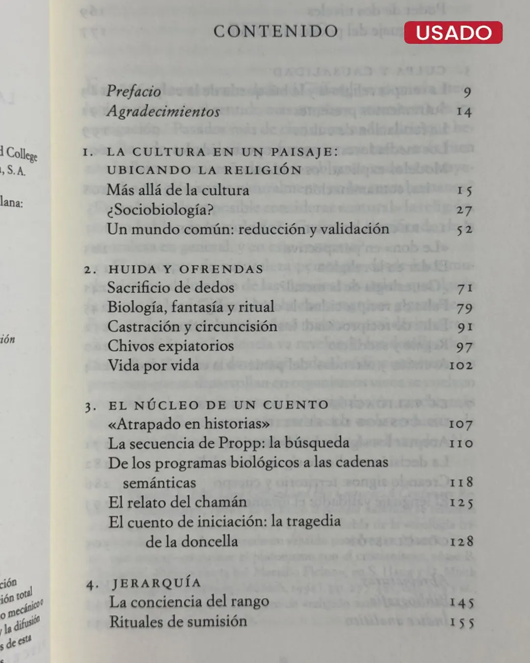 LA CREACIÓN DE LO SAGRADO; LA HUELLA DE LA BIOLOGÍA EN LAS RELIGIONES ANTIGUAS - Imagen 2