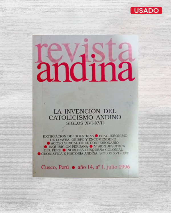REVISTA ANDINA AÑO 14 – Nº 1, JULIO 1996