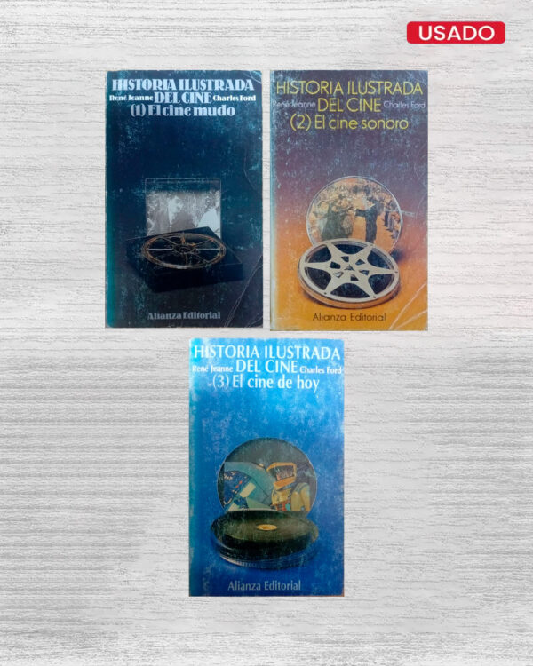 HISTORIA ILUSTRADA DEL CINE (3 TOMOS)