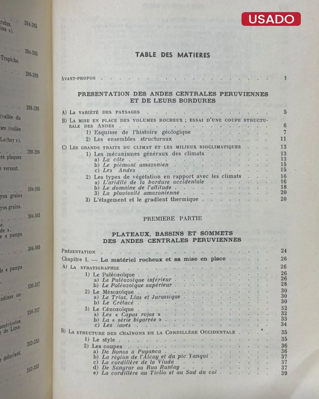 LES ANDES CENTRALES DU PÉROU ET LEURS PIÉMONTS (ENTRE LIMA ET LE PÉRÉNÉ) – ÉTUDE GÉOMORPHOLOGIQUE - Imagen 4
