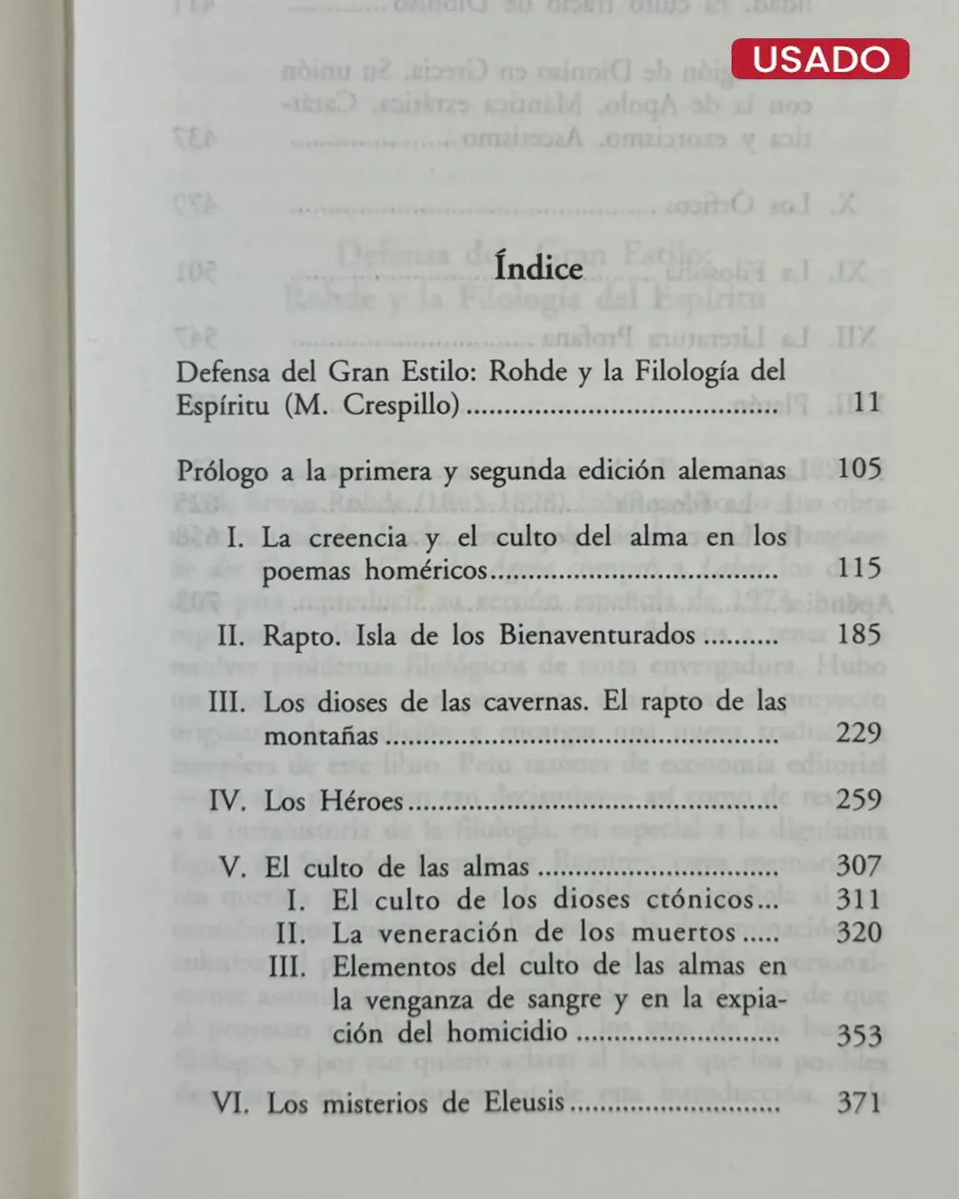 PSIQUE (EL CULTO DE LAS ALMAS Y LA CREENCIA EN LA INMORTALIDAD ENTRE LOS GRIEGOS) - Imagen 3