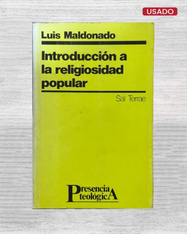 INTRODUCCION A LA RELIGIOSIDAD POPULAR
