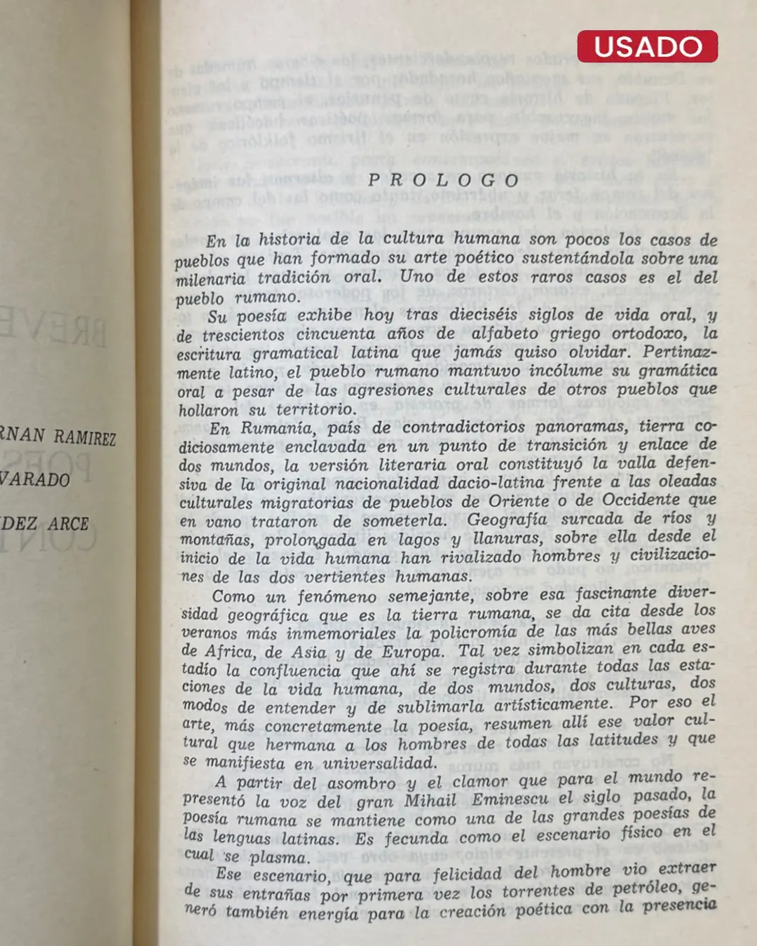 BREVE ANTOLOGIA DE LA POESIA RUMANA CONTEMPORANEA - Imagen 3