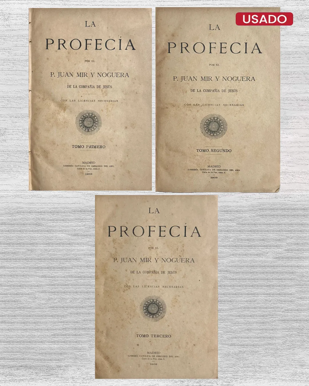 LA PROFECIA (3 TOMOS)