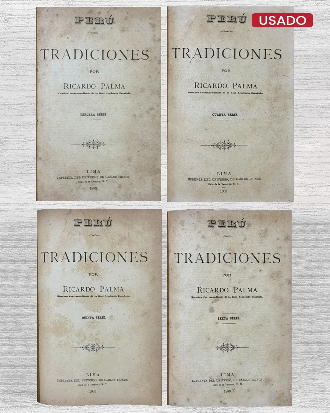 TRADICIONES (TERCERA A CUARTA SERIE)