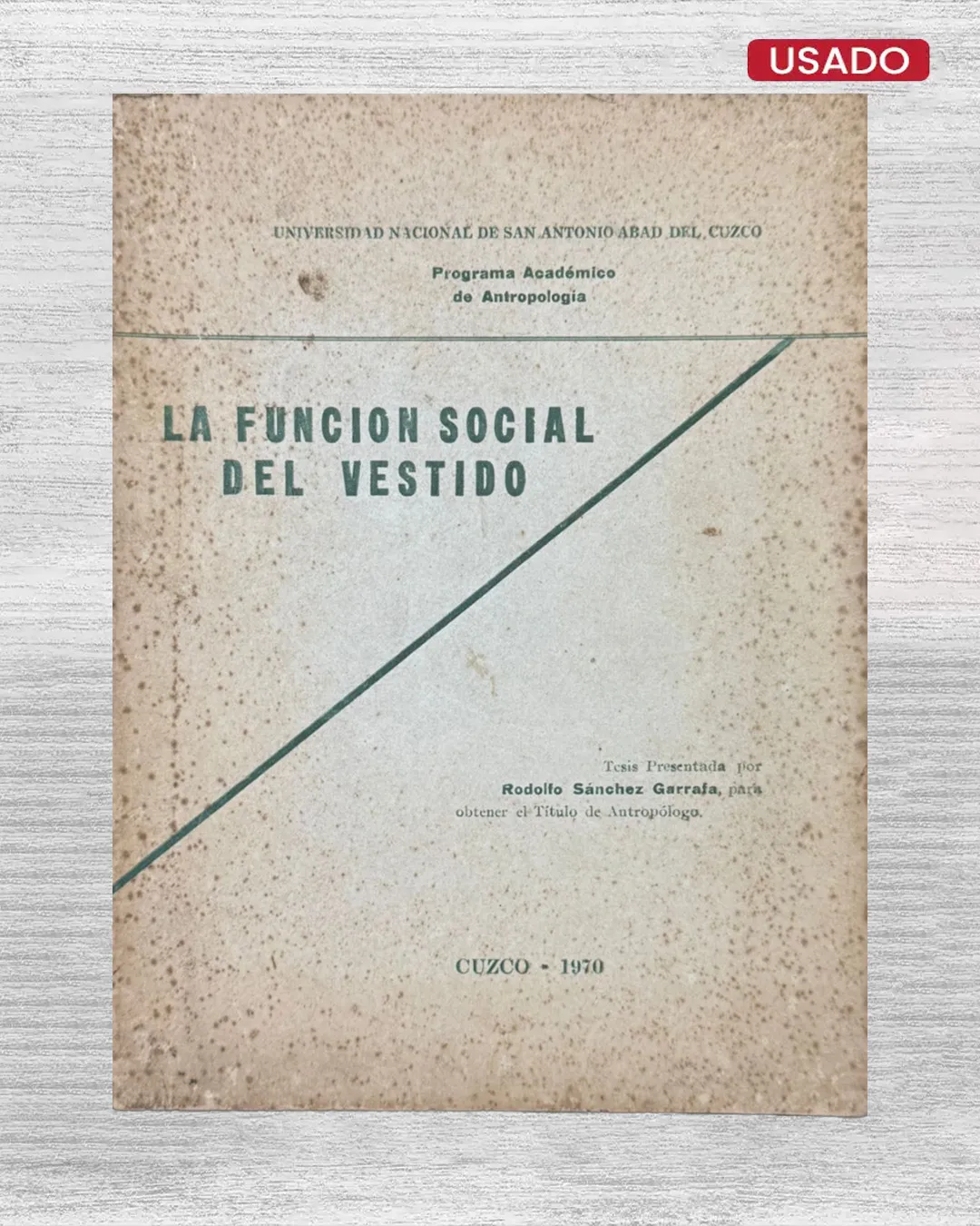 LA FUNCION SOCIAL DEL VESTIDO