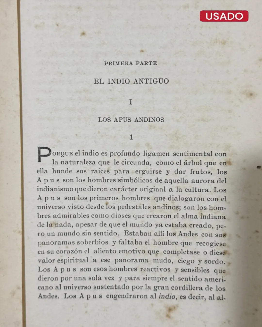 EL NUEVO INDIO (CON DEDICATORIA DEL AUTOR) - Imagen 2