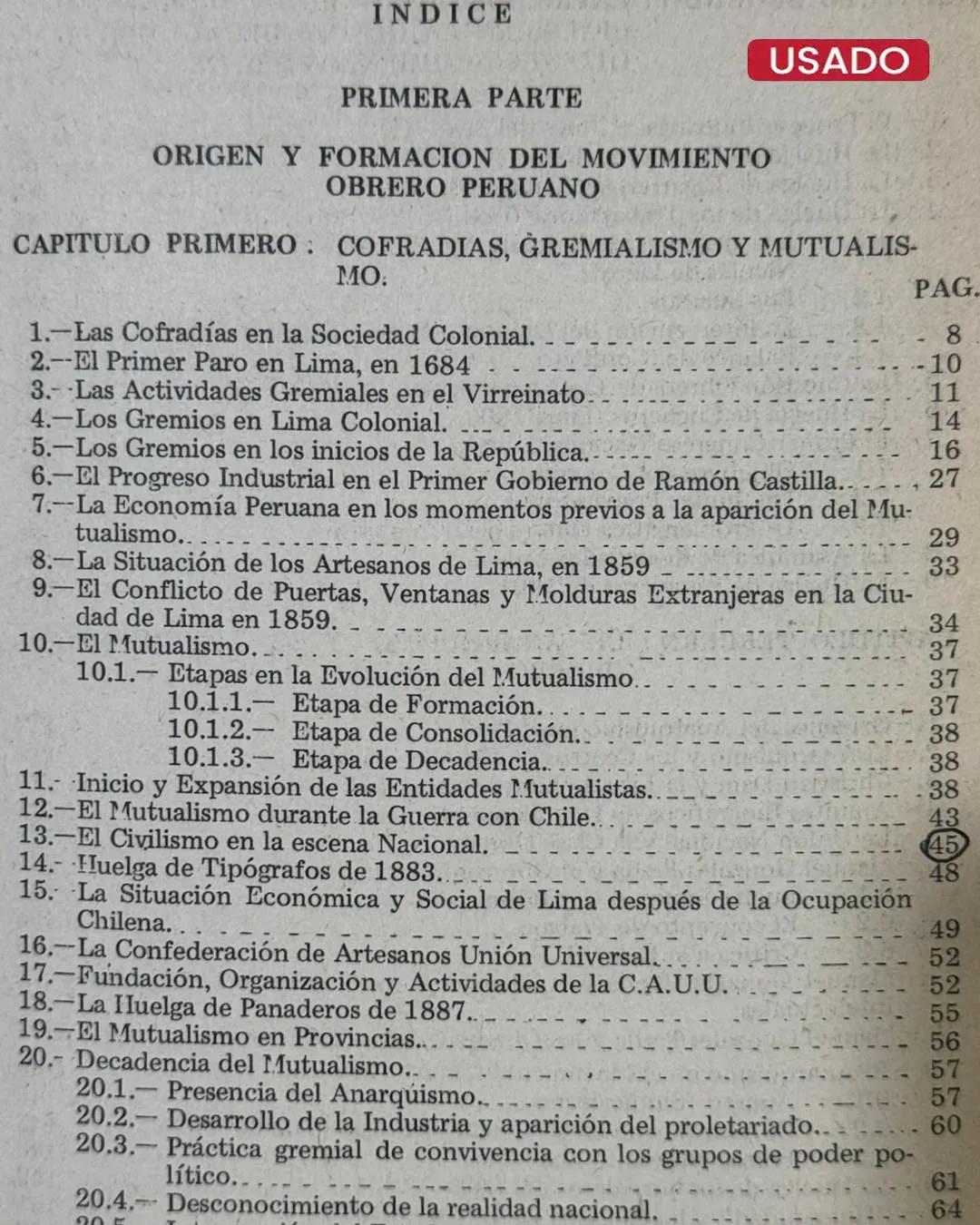 HISTORIA DE LAS LUCHAS SOCIALES DEL MOVIMIENTO OBRERO EN EL PERÚ REPUBLICANO 1858 – 1917 - Imagen 2