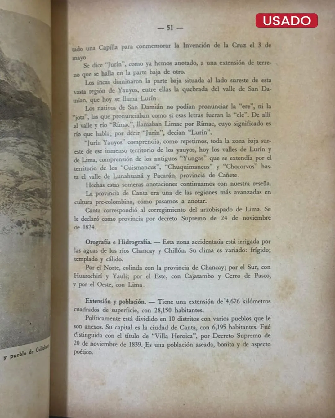 LOS YAUYOS Y LOS YUNCAS; MILAGROSA APARICIÓN DEL SEÑOR DE LA ASCENSIÓN DE CACHUY (CON DEDICATORIA DEL AUTOR) - Imagen 3