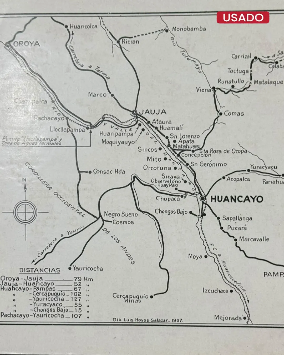 REPÚBLICA DEL PERÚ; HUANCAYO, “CIUDAD PROGRESISTA” Y CENTRO DE TURISMO EN JUNÍN; PROPAGANDA TURÍSTICA - Imagen 4