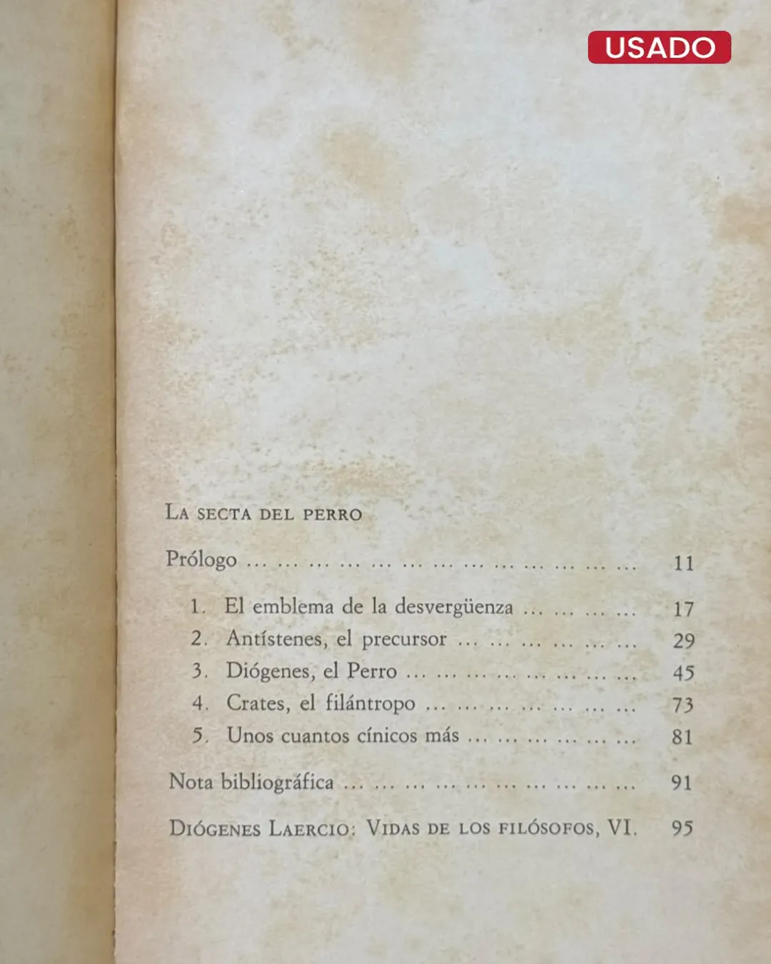 LA SECTA DEL PERRO / VIDAS DE LOS FILÓSOFOS CÍNICOS - Imagen 2