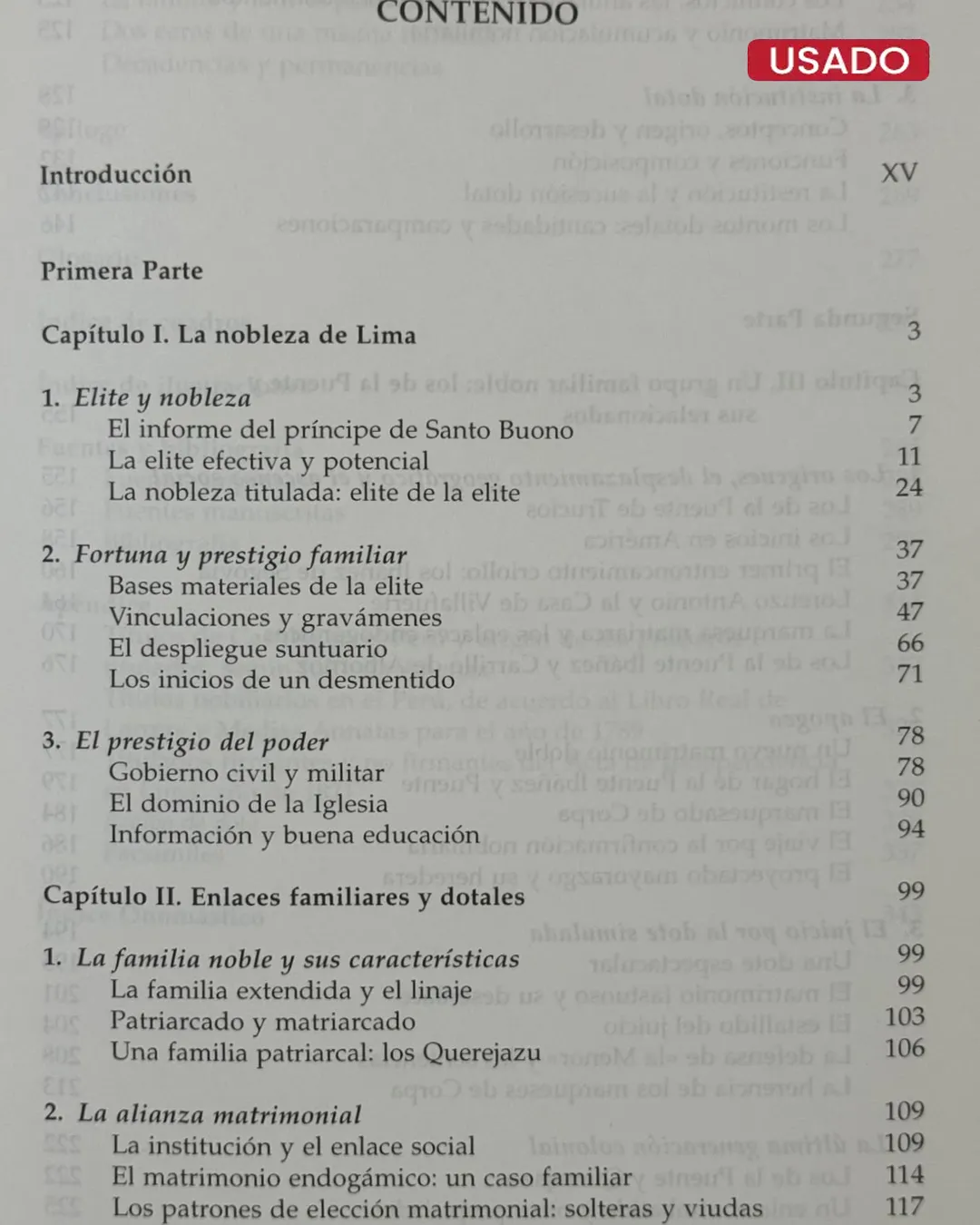 LINAJE, DOTE Y PODER: LA NOBLEZA DE LIMA DE 1700 A 1850, - Imagen 2