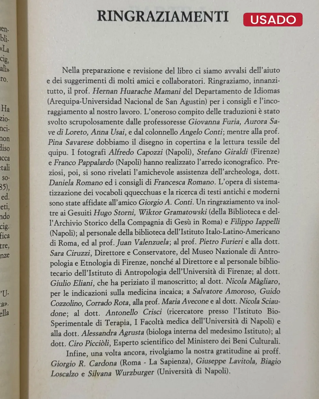 QUIPU, IL NODO PARLANTE DEI MISTERIOSI INCAS (TEXTO EN ITALIANO) - Imagen 3