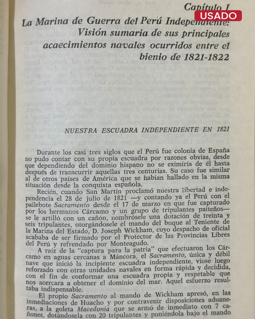 HISTORIA NAVAL DEL PERÚ (4 TOMOS) - Imagen 2