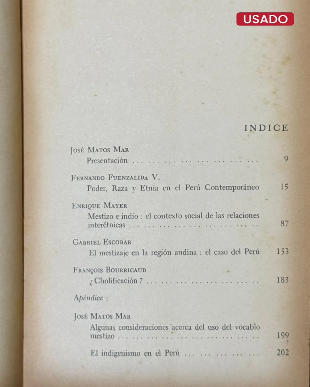 EL INDIO Y EL PODER EN EL PERU - Imagen 2
