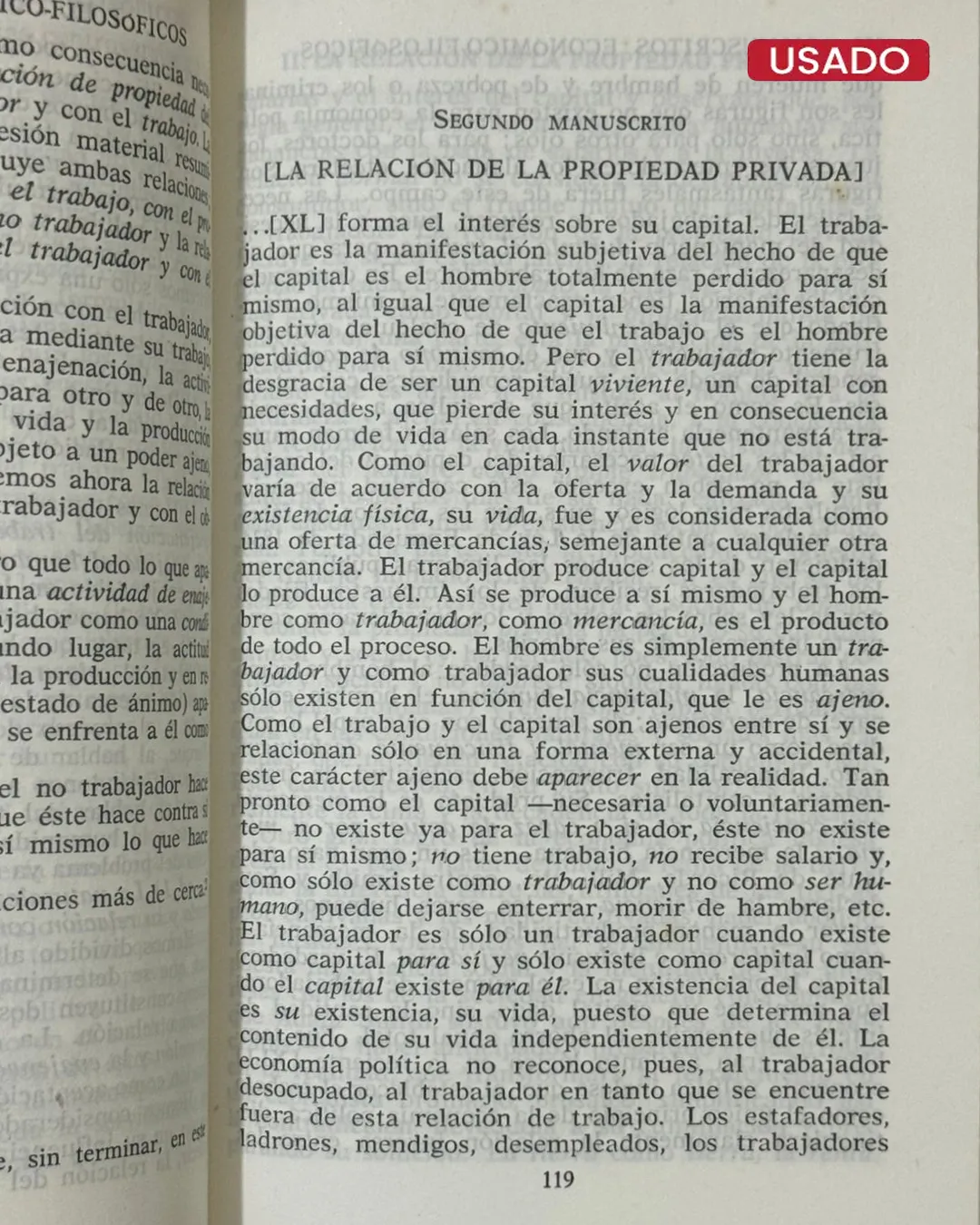 MARX Y SU CONCEPTO DEL HOMBRE - Imagen 2