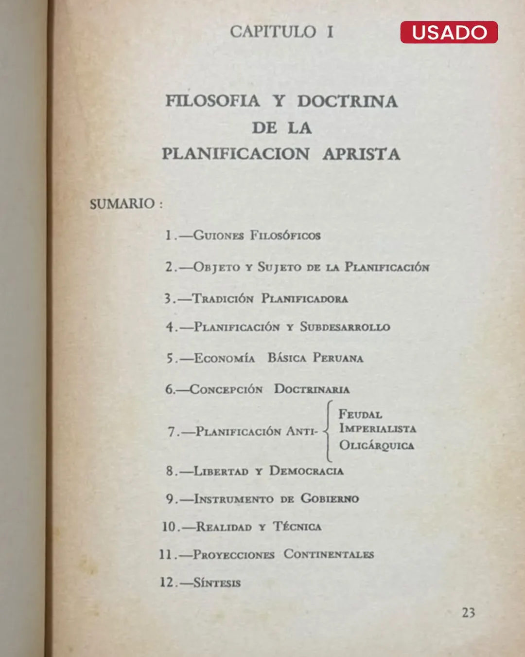 PLAN Y GOBIERNO; FUNDAMENTOS DE LA PLANIFICACION APRISTA - Imagen 2