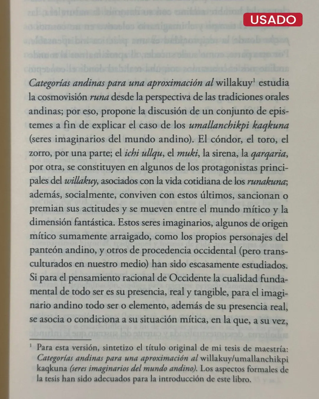 CATEGORIAS ANDINAS PARA UNA APROXIMACION AL WILLAKUY - Imagen 3