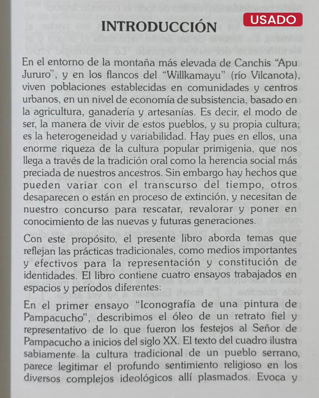 ENSAYOS SOBRE TRADICION CANCHINA - Imagen 2