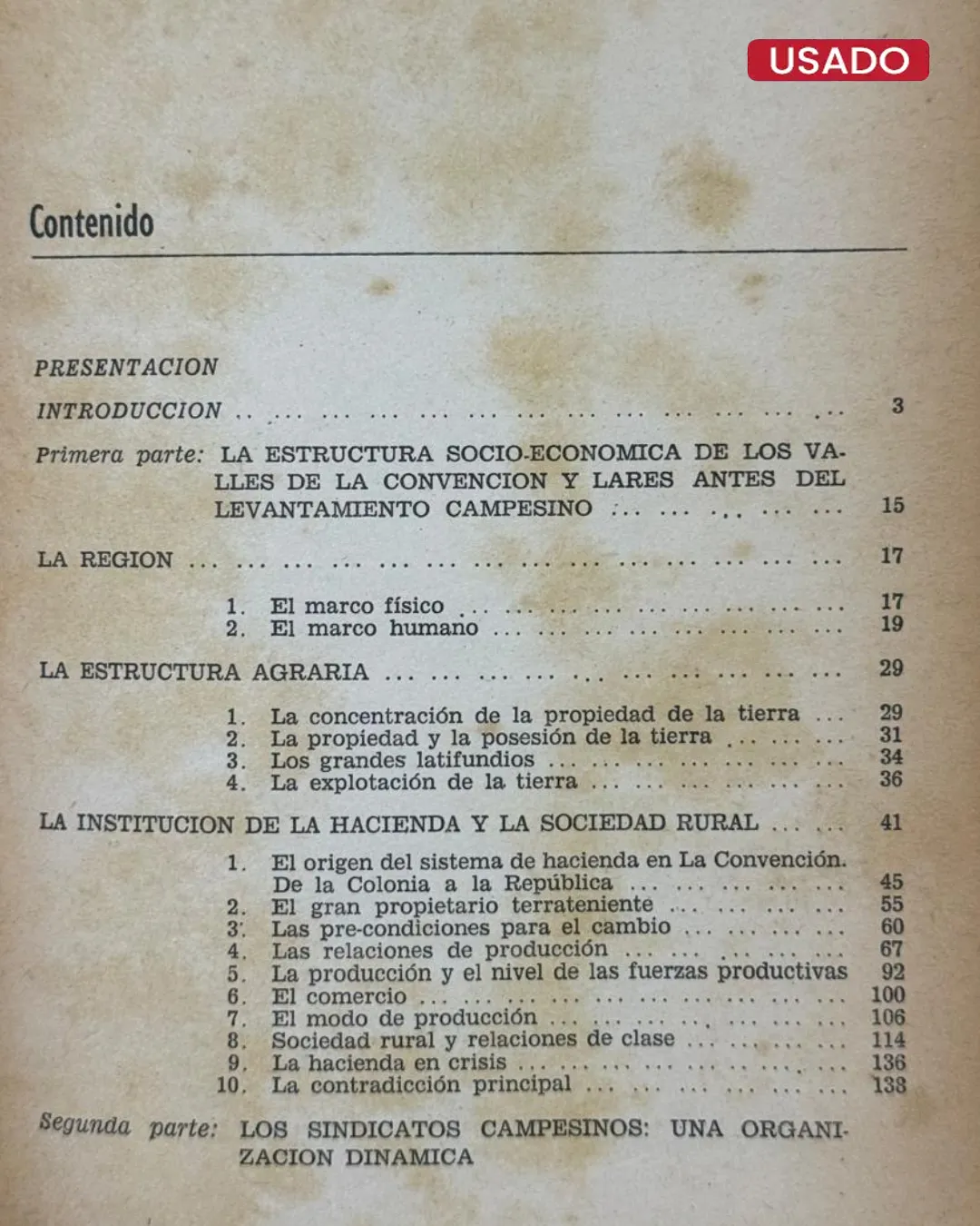 LATIFUNDIO Y SINDICALISMO AGRARIO EN EL PERU - Imagen 2