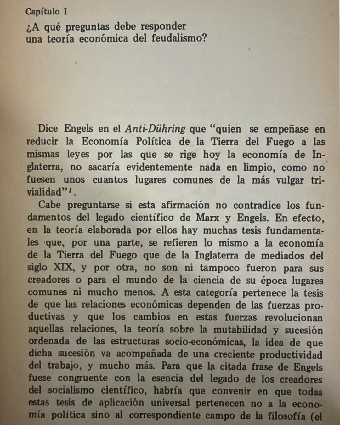 TEORÍA ECONÓMICA DEL SISTEMA FEUDAL - Imagen 2
