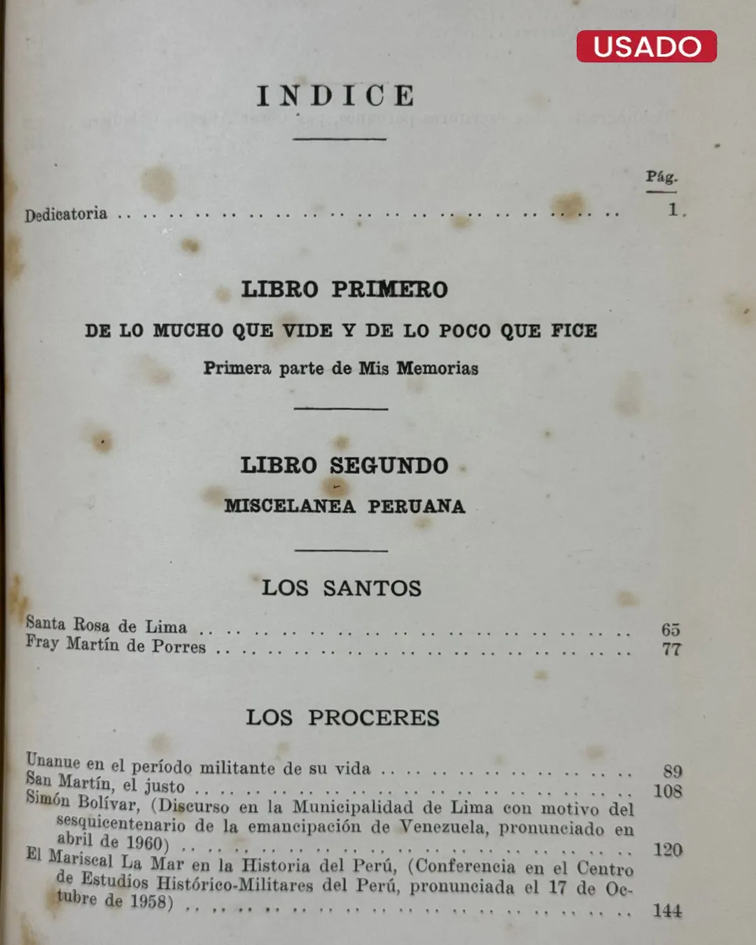 MI PAÍS: MEMORIAS DE ALAYZA (1º PARTE) Y MISCELÁNEA PERUANA - Imagen 4