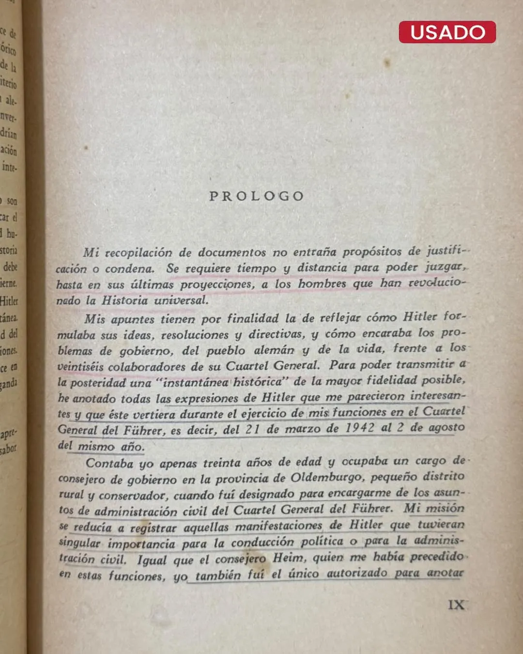 ADOLFO HITLER: CONVERSACIONES ÍNTIMAS DE SOBREMESA (1941 – 1942) - Imagen 3