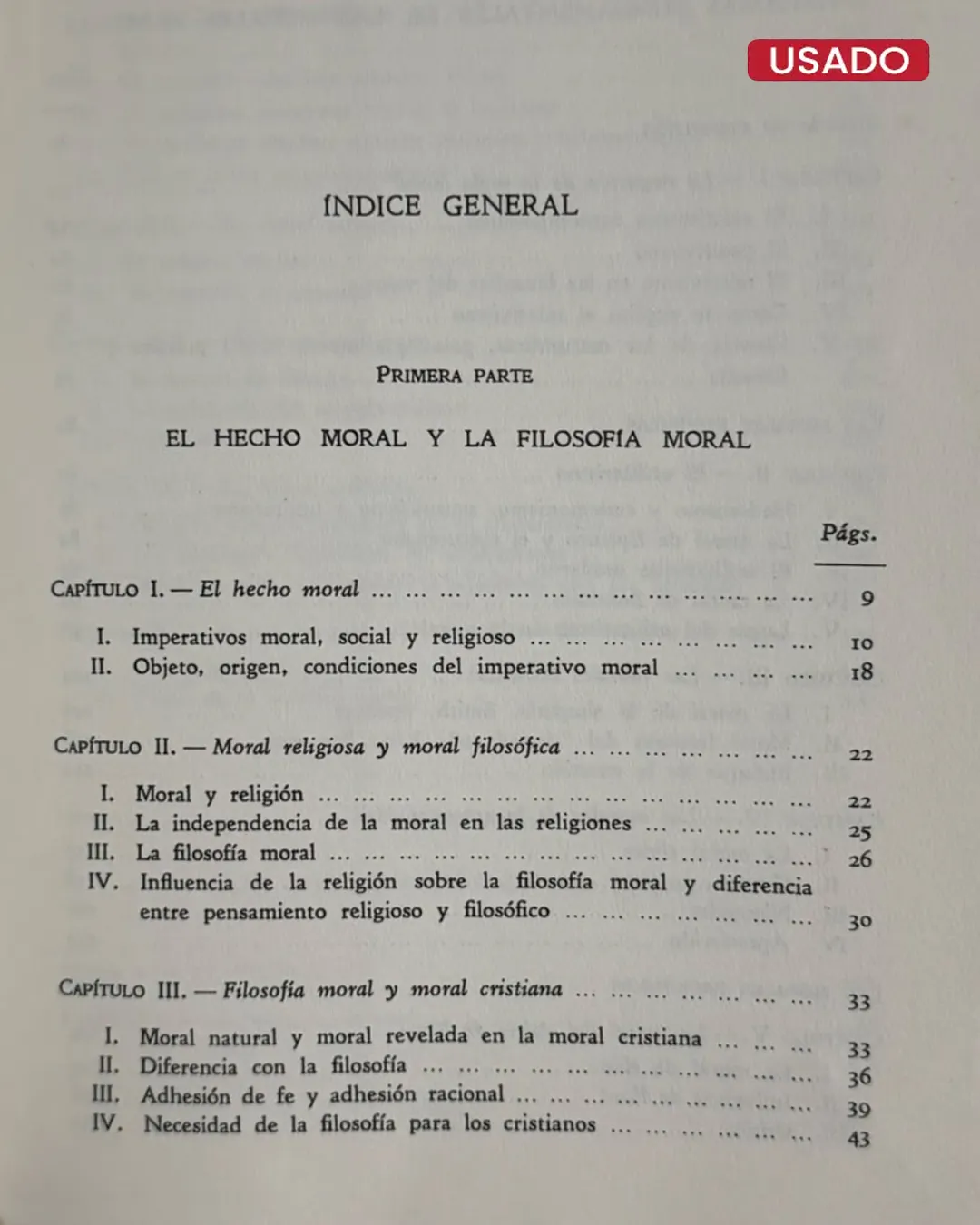 LAS GRANDES LÍNEAS DE LA FILOSOFIA MORAL - Imagen 3