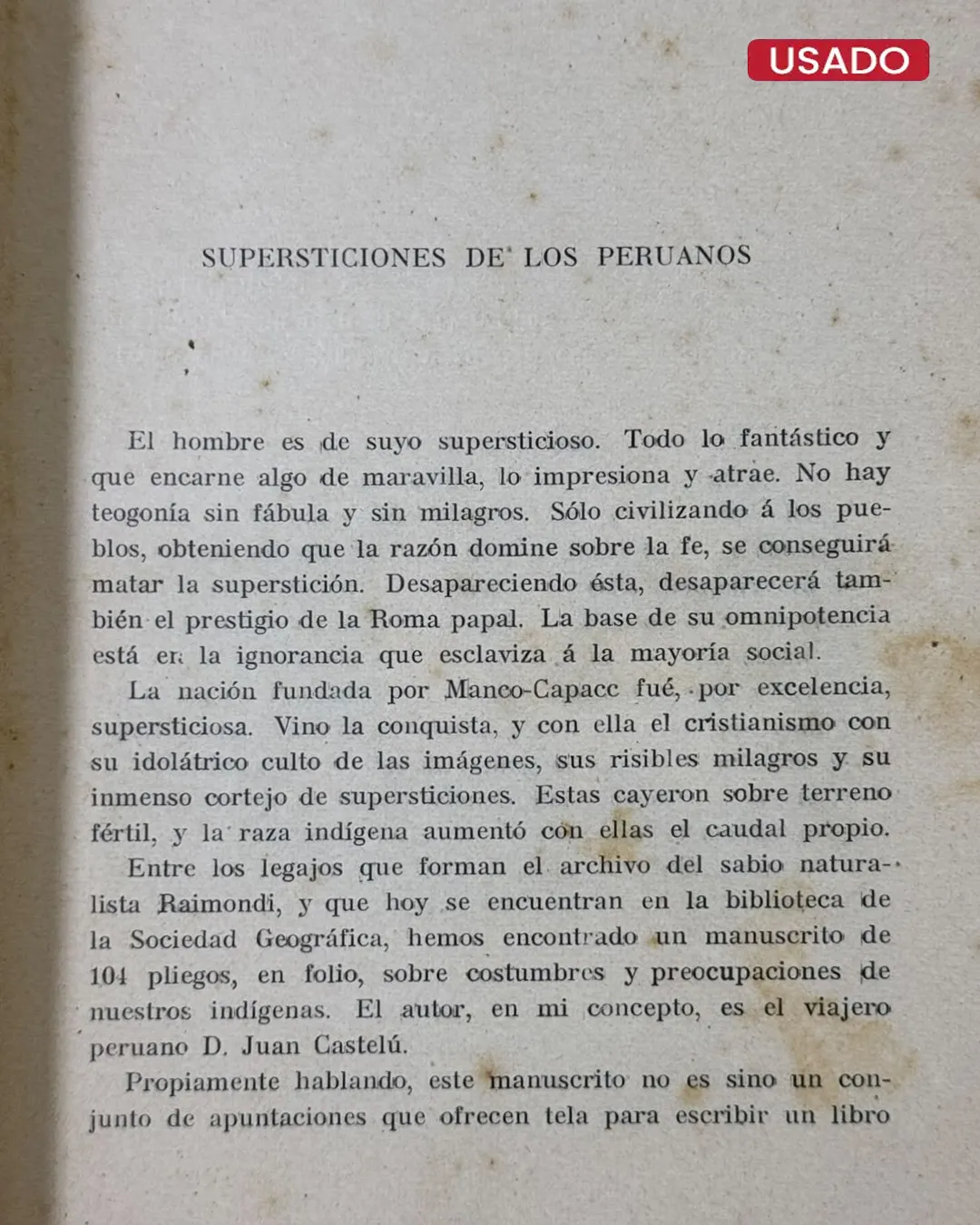 APÉNDICE A MIS ÚLTIMAS TRADICIONES PERUANAS - Imagen 4