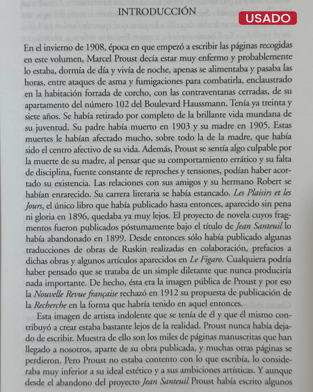CONTRA SAINTE-BEUVE, RECUERDO DE UNA MAÑANA - Imagen 3