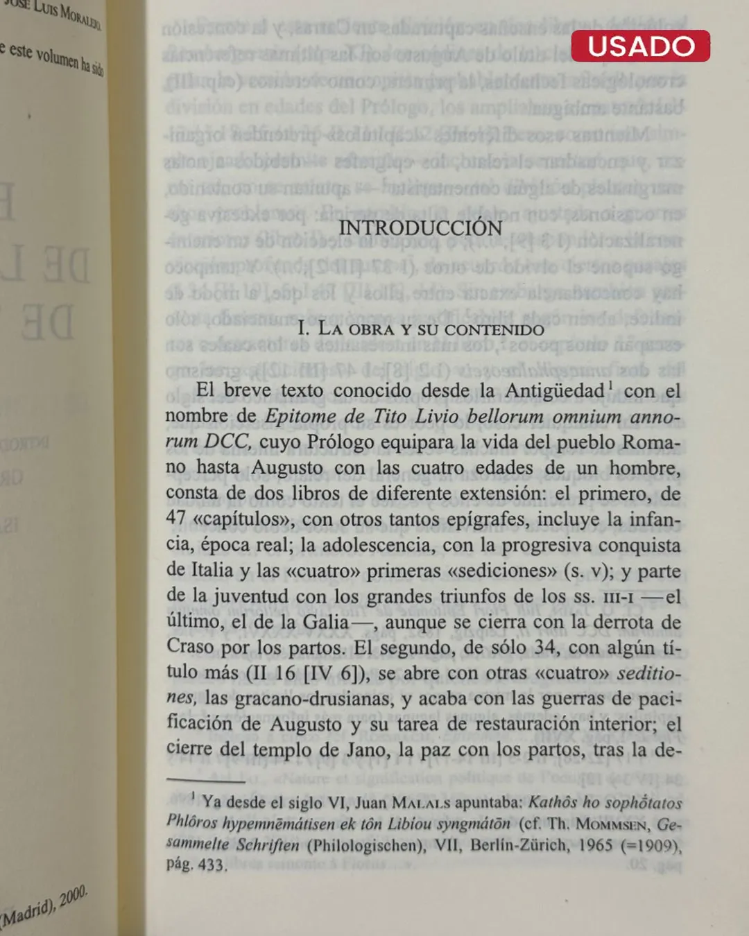 EPITOME DE LA HISTORIA DE TITO LIVIO - Imagen 3
