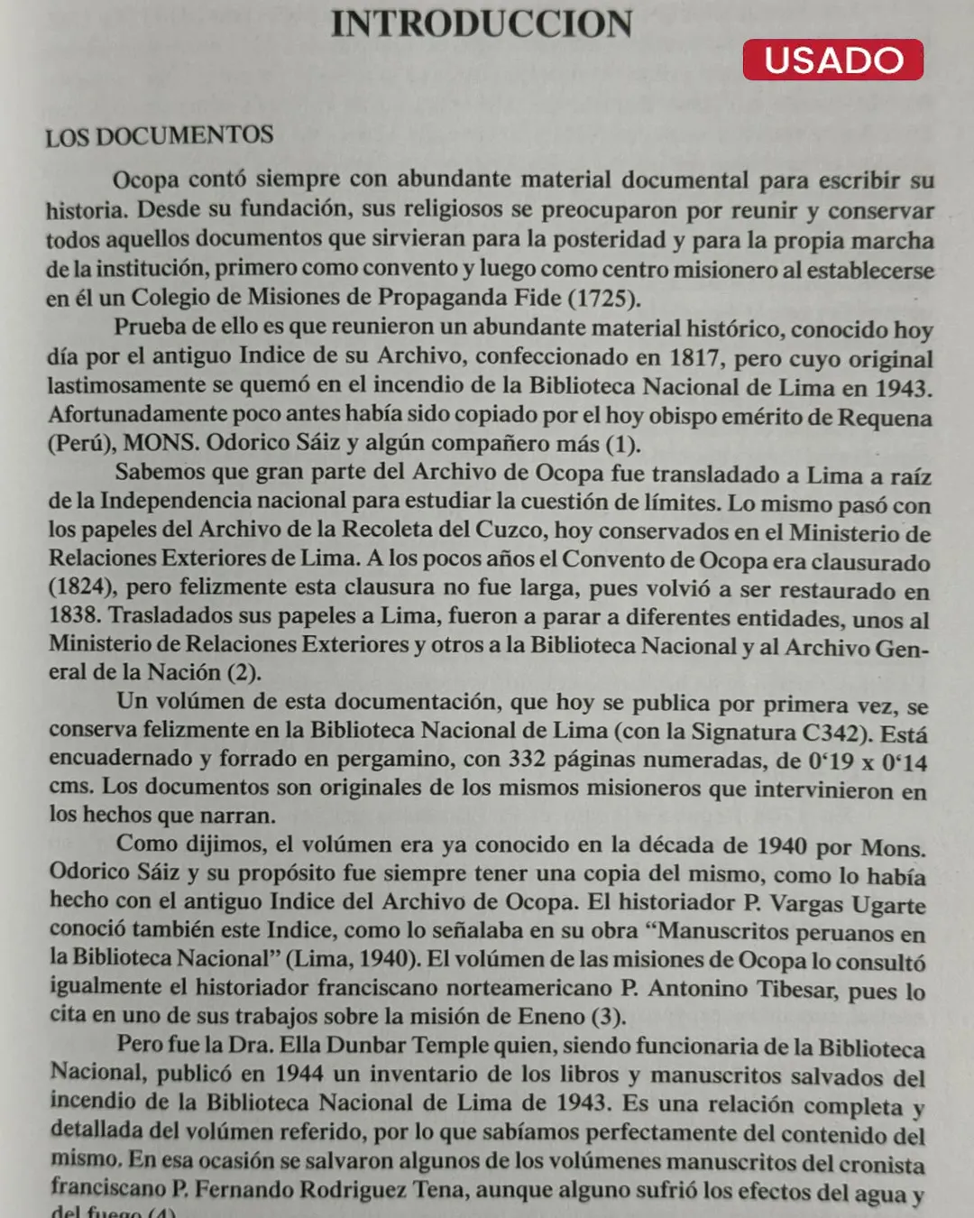 COMIENZOS DE LAS MISIONES DE OCOPA (PERU); DOCUMENTOS INEDITOS PARA SU HISTORIA (1724 – 1743) - Imagen 2