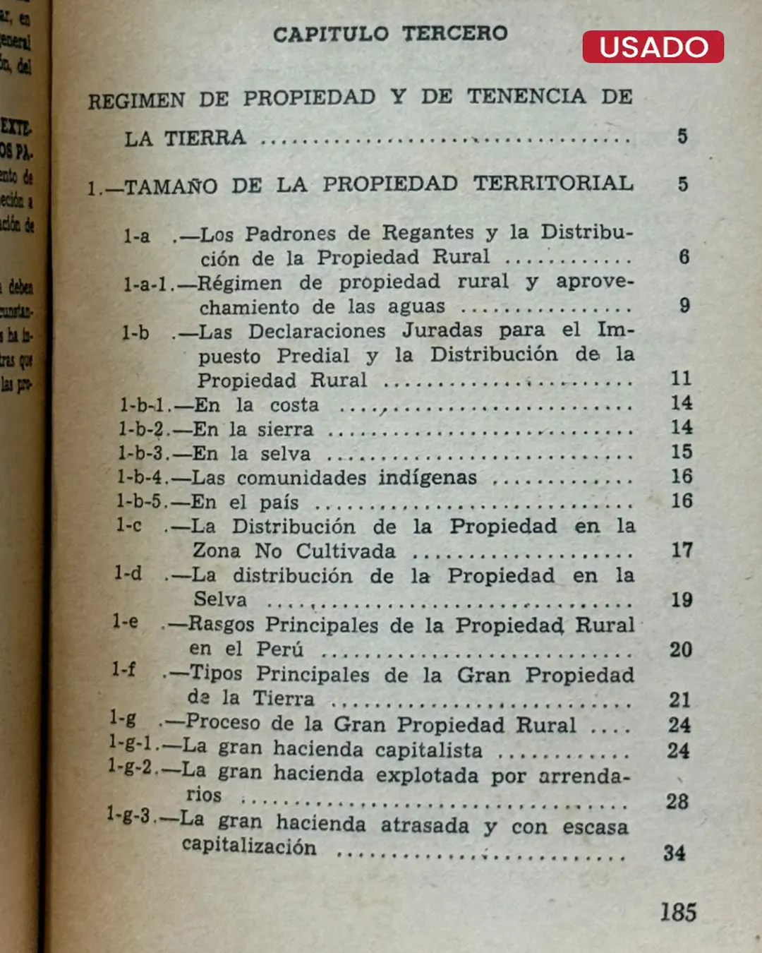 LA ECONOMÍA AGRARIA PERUANA (2 TOMOS) - Imagen 3