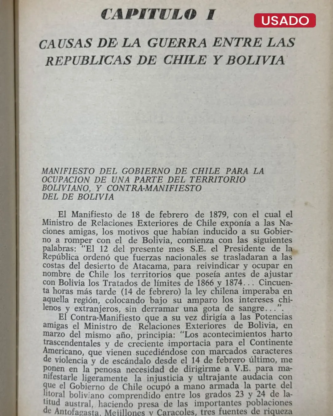 LA GUERRA DE AMERICA ENTRE PERU, CHILE Y BOLIVIA; CAUSAS APARENTES Y VERDADERAS DE LA GUERRA - Imagen 3