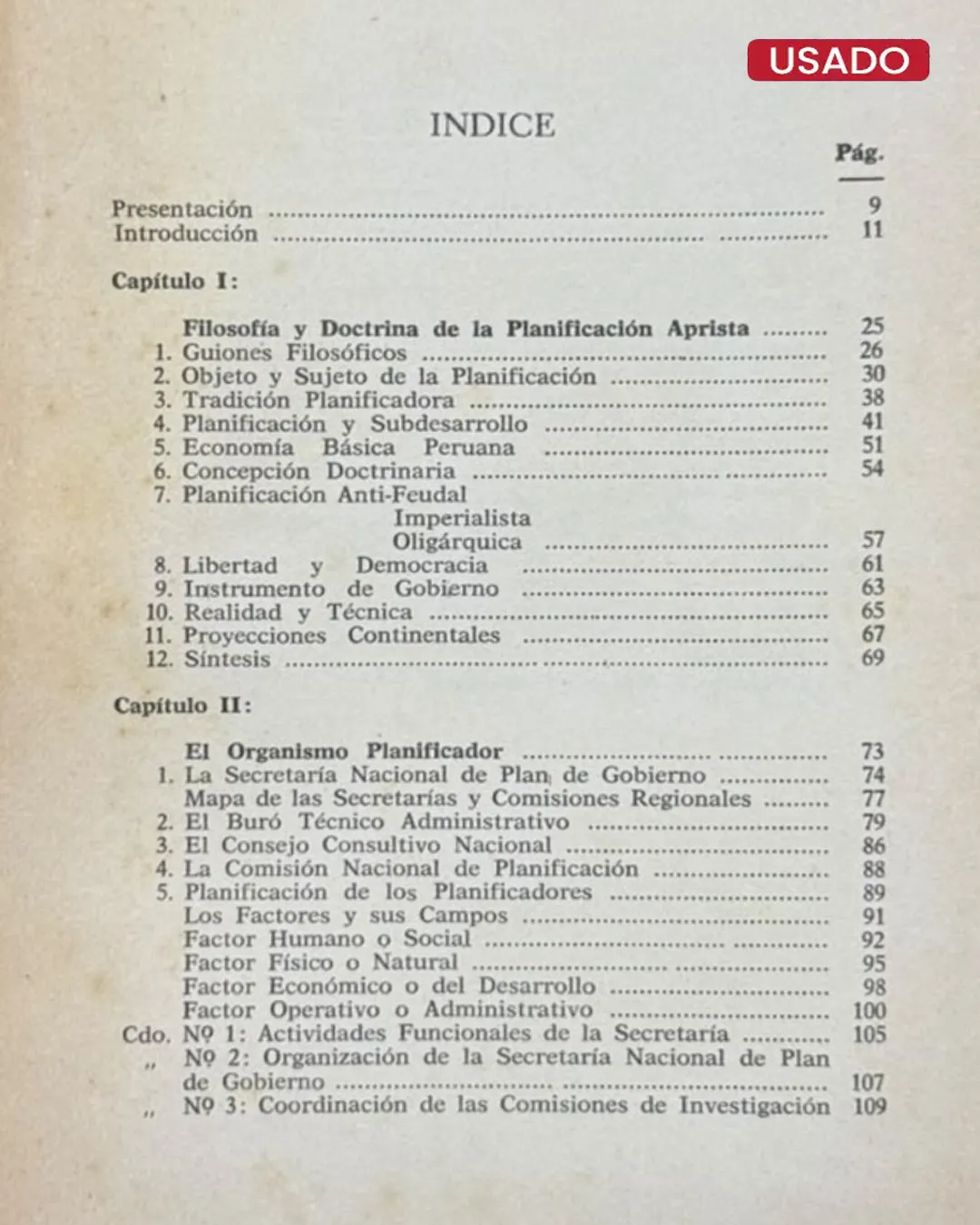 PLAN Y GOBIERNO; FUNDAMENTOS DE LA PLANIFICACION APRISTA - Imagen 3
