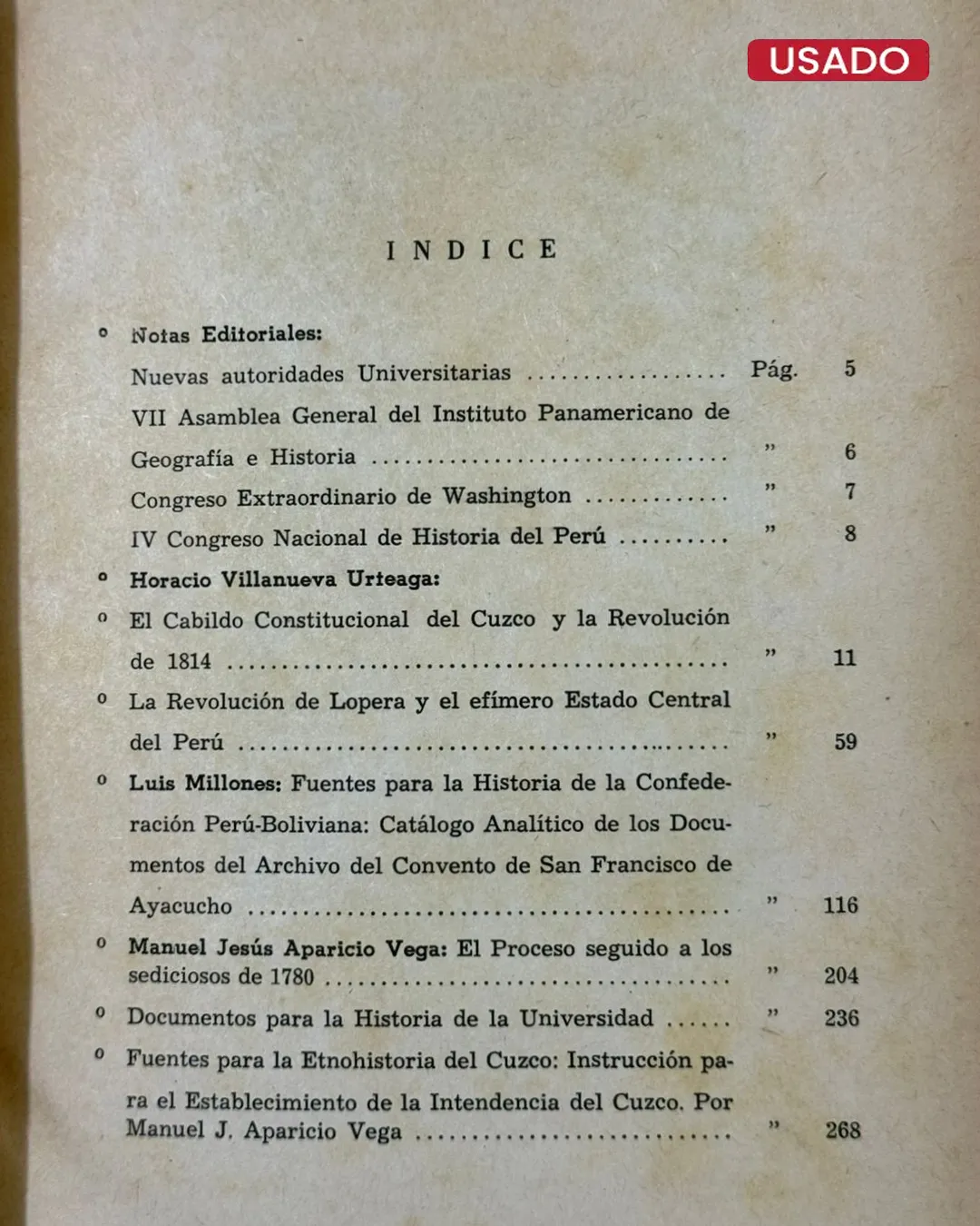 UNIVERSIDAD NACIONAL DE SAN ANTONIO ABAD DEL CUZCO (FACULTAD DE LETRAS Y CIENCIAS HUMANAS): REVISTA DEL ARCHIVO HISTORICO DEL CUZCO – Nº 12 - Imagen 2