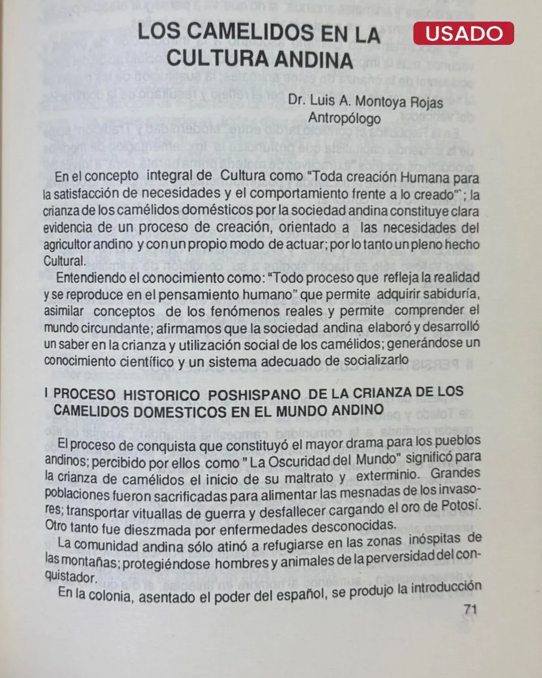 CRIANZA DE LLAMAS Y ALPACAS EN LOS ANDES - Imagen 3