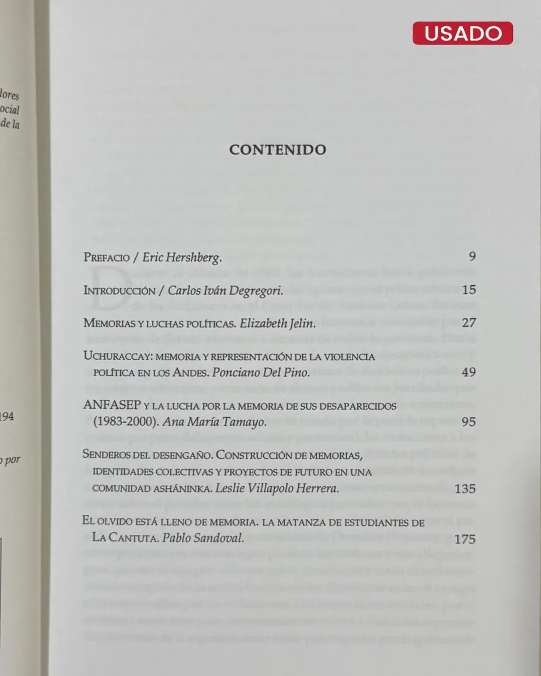 JAMÁS TAN CERCA ARREMETIÓ LO LEJOS; MEMORIA Y VIOLENCIA POLÍTICA EN EL PERÚ - Imagen 3