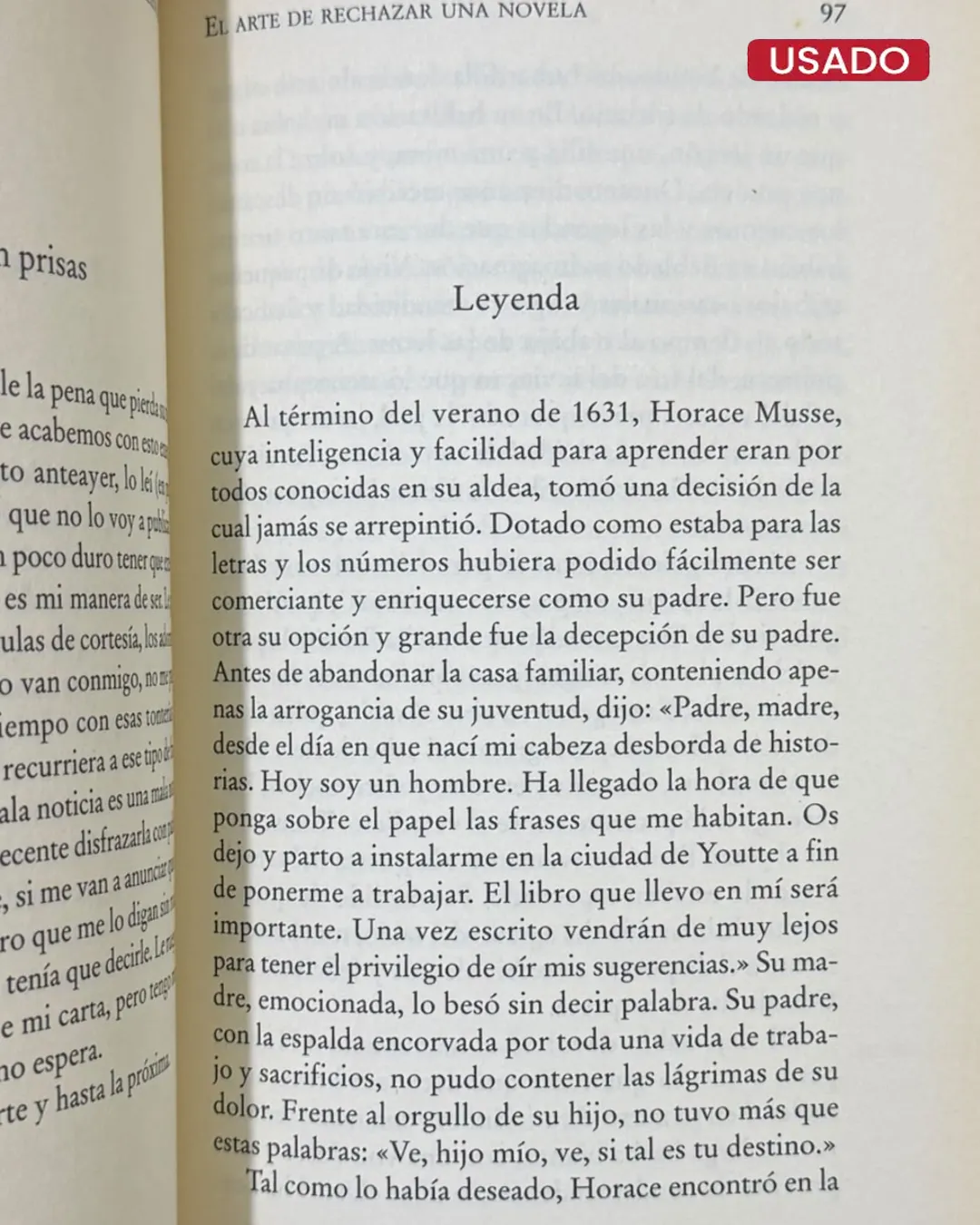EL ARTE DE RECHAZAR UNA NOVELA - Imagen 3